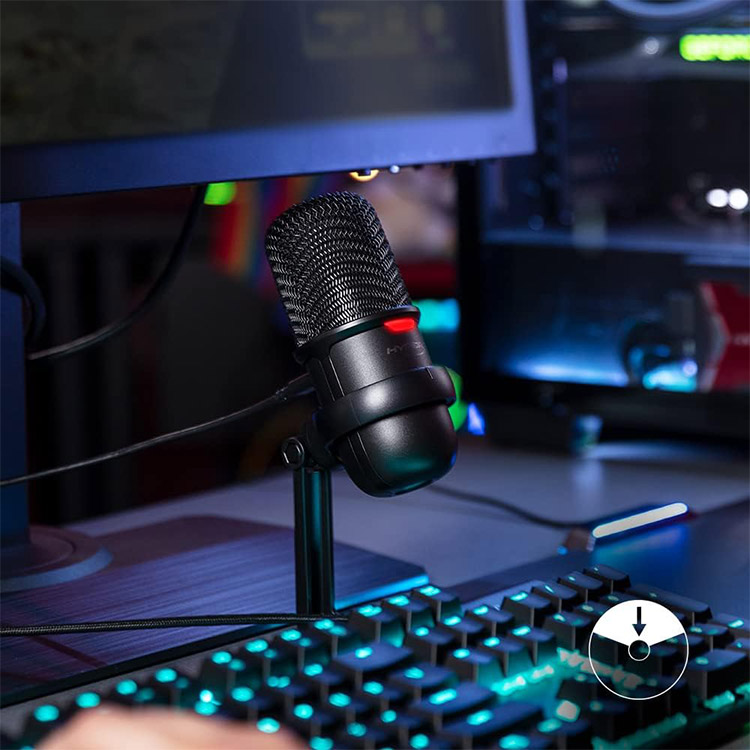 خرید میکروفون HyperX Solocast - سیاه